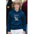 White Hanes Youth ComfortBlend Hooded Pullover Sweatshirt